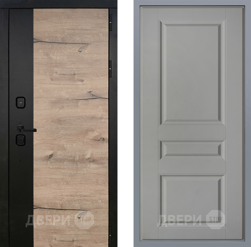 Дверь Заводские двери Ларте Стокгольм Грей софт в Дубне