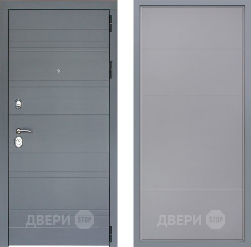 Дверь Заводские двери Лира Софт графит Тривия Грей софт в Дубне