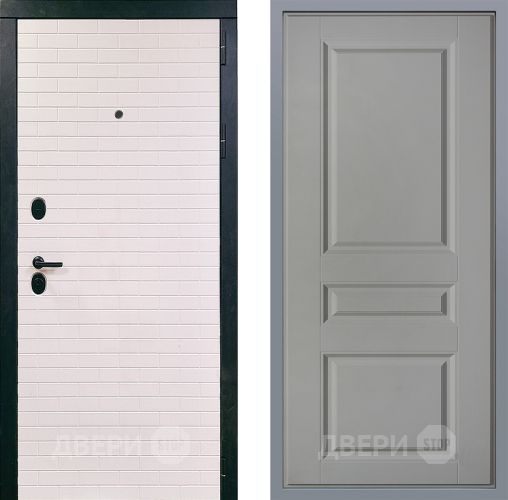 Дверь Заводские двери Сохо Стокгольм Грей софт в Дубне