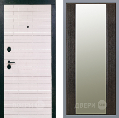 Дверь Заводские двери Сохо Зеркало Макси Венге в Дубне