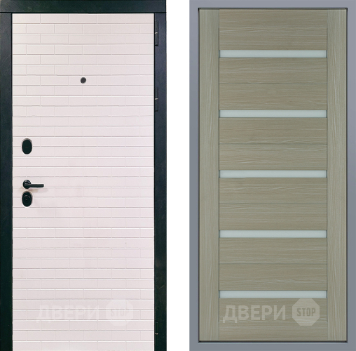 Дверь Заводские двери Сохо СБ-1 Капучино в Дубне