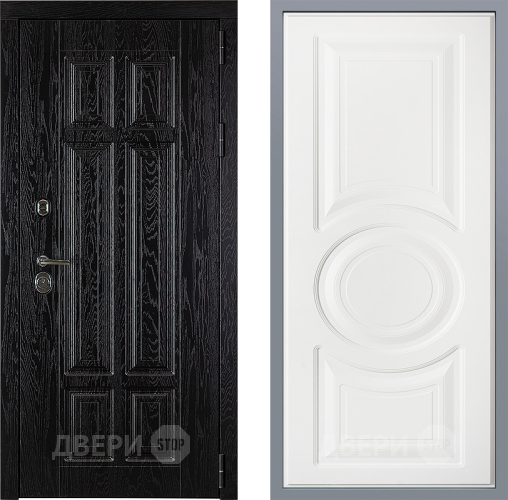 Дверь Заводские двери Мюнхен Неаполь Лофт белый в Дубне