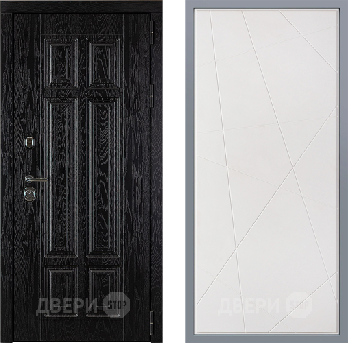 Дверь Заводские двери Мюнхен Флитта Белый софт в Дубне