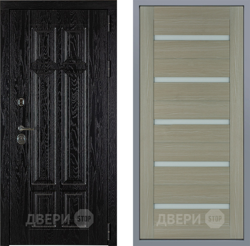 Дверь Заводские двери Мюнхен СБ-1 Капучино в Дубне