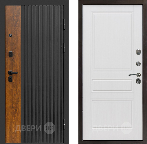 Входная металлическая Дверь Престиж Prestizh Классика Белое дерево в Дубне