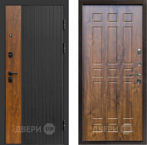 Входная металлическая Дверь Престиж Prestizh Спарта Дуб в Дубне