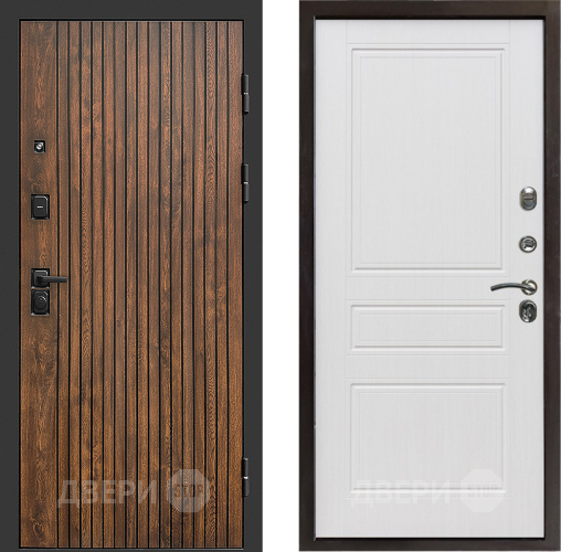 Входная металлическая Дверь Престиж Tvist Классика Белое дерево в Дубне