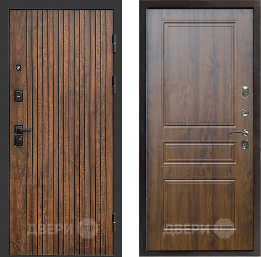 Входная металлическая Дверь Престиж Tvist Классика Дуб в Дубне