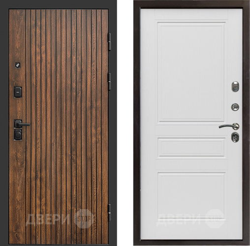 Входная металлическая Дверь Престиж Tvist Классика Лиственница белая в Дубне