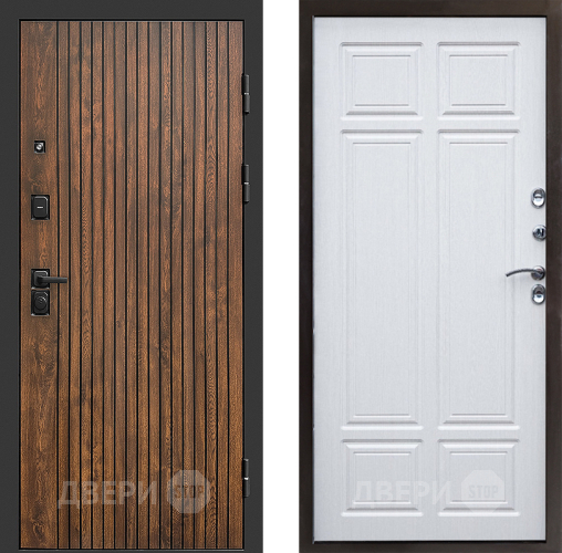 Входная металлическая Дверь Престиж Tvist Премиум Лиственница белая в Дубне