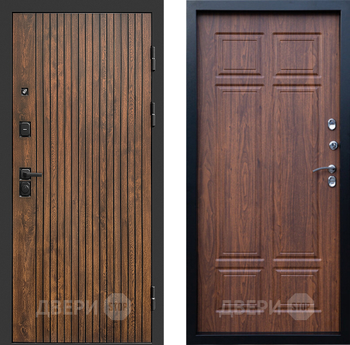 Входная металлическая Дверь Престиж Tvist Премиум Орех темный в Дубне