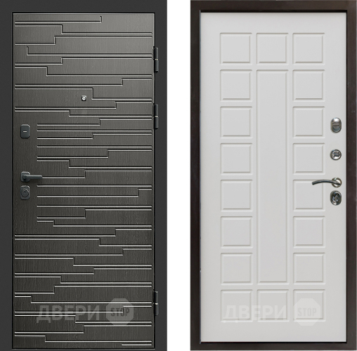 Входная металлическая Дверь Престиж Rivera Престиж Бежевый мат в Дубне