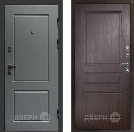 Входная металлическая Дверь Престиж Verona Классика Венге в Дубне