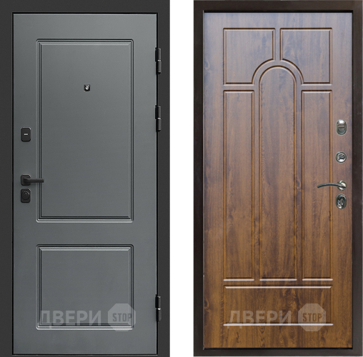 Входная металлическая Дверь Престиж Verona Арка Дуб в Дубне