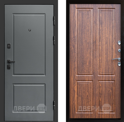 Входная металлическая Дверь Престиж Verona Премиум Орех светлый в Дубне