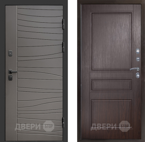 Входная металлическая Дверь Престиж Siciliya Классика Венге в Дубне