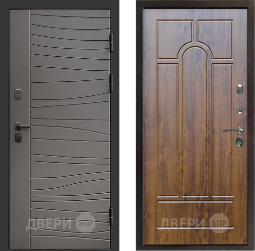 Входная металлическая Дверь Престиж Siciliya Арка Дуб в Дубне