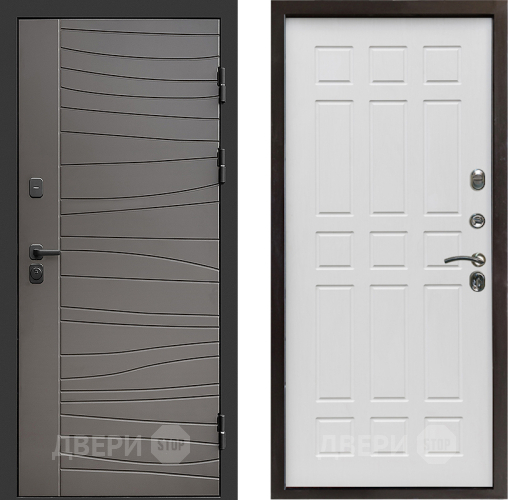 Входная металлическая Дверь Престиж Siciliya Спарта Белое дерево в Дубне