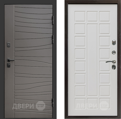 Входная металлическая Дверь Престиж Siciliya Престиж Бежевый мат в Дубне