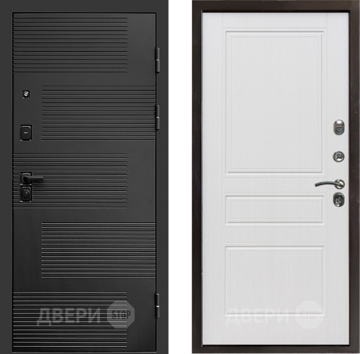 Входная металлическая Дверь Престиж Favorit Классика Белое дерево в Дубне