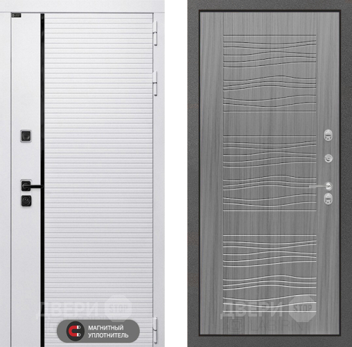 Входная металлическая Дверь Лабиринт (LABIRINT) Royal 06 Сандал грей в Дубне