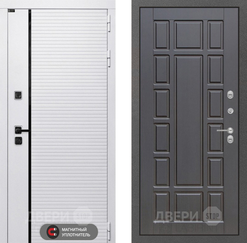 Входная металлическая Дверь Лабиринт (LABIRINT) Royal 12 Венге в Дубне