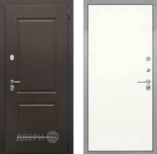 Входная металлическая Дверь Интекрон (INTECRON) Кампо Гладкая Слоновая кость в Дубне