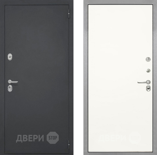 Входная металлическая Дверь Интекрон (INTECRON) Гектор Гладкая Слоновая кость в Дубне