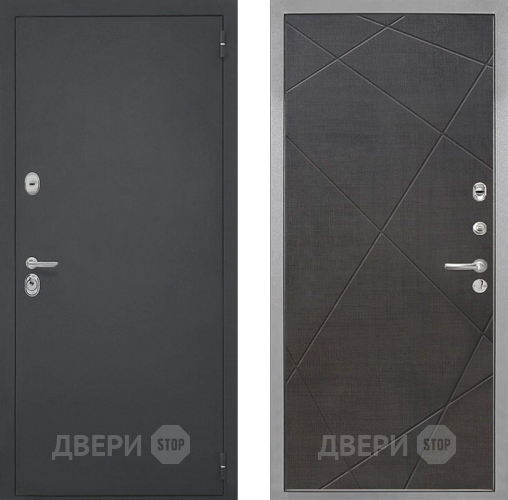 Входная металлическая Дверь Интекрон (INTECRON) Гектор Лучи-М Венге распил кофе в Дубне