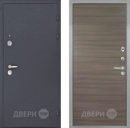 Входная металлическая Дверь Интекрон (INTECRON) Колизей Гладкая Дуб тоскано поперечный в Дубне