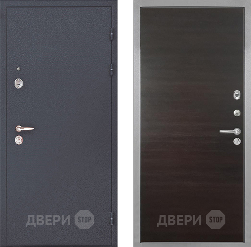 Входная металлическая Дверь Интекрон (INTECRON) Колизей Гладкая Эковенге поперечный в Дубне