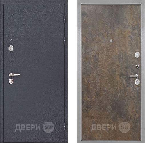 Входная металлическая Дверь Интекрон (INTECRON) Колизей Гладкая Гранж в Дубне