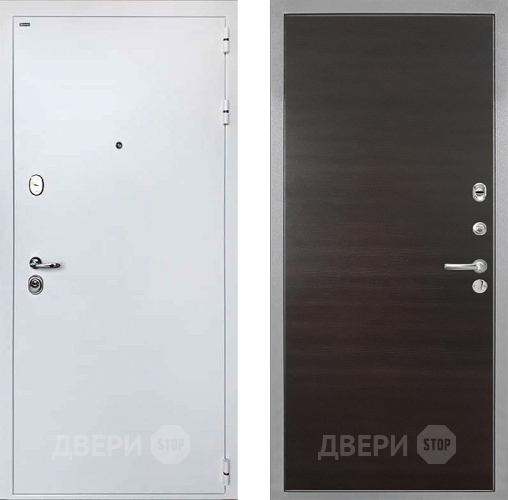 Дверь Интекрон (INTECRON) Колизей White Гладкая Эковенге поперечный в Дубне