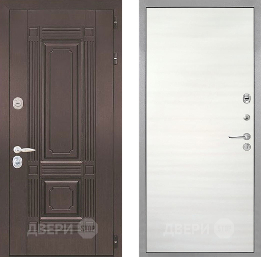 Дверь Интекрон (INTECRON) Италия Гладкая Дуб сильвер поперечный в Дубне