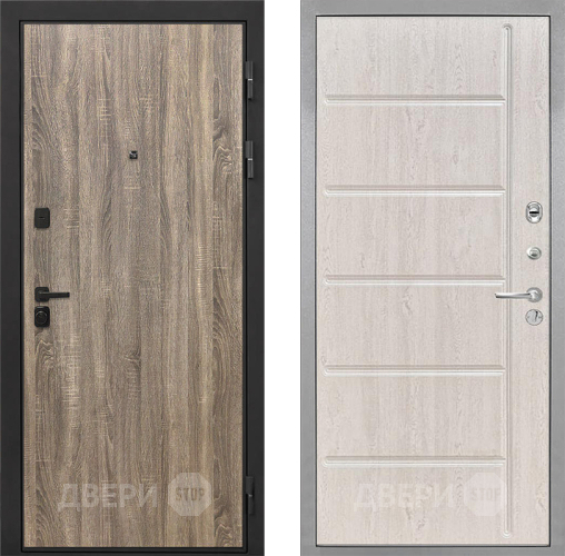 Дверь Интекрон (INTECRON) Профит Black Дуб Турин ФЛ-102 Сосна белая в Дубне