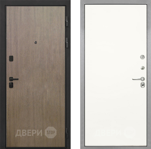 Дверь Интекрон (INTECRON) Профит Black Венге Коричневый Гладкая Слоновая кость в Дубне