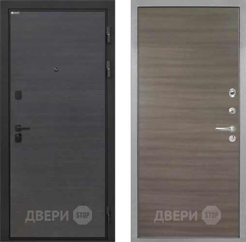 Дверь Интекрон (INTECRON) Профит Black Эковенге Гладкая Дуб тоскано поперечный в Дубне