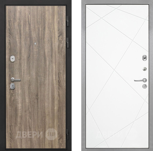 Дверь Интекрон (INTECRON) Гектор Дуб Турин Лучи-М Софт милк в Дубне