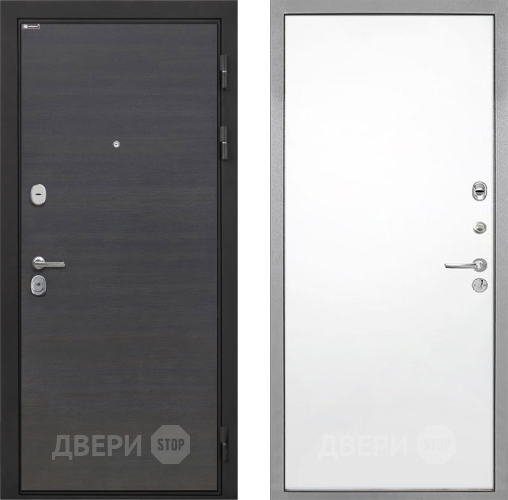 Входная металлическая Дверь Интекрон (INTECRON) Гектор Эковенге Гладкая Силк Сноу в Дубне