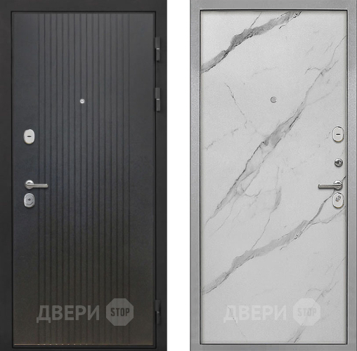 Дверь Интекрон (INTECRON) Гектор ФЛ-295 Гладкая Мрамор натуральный арктик в Дубне