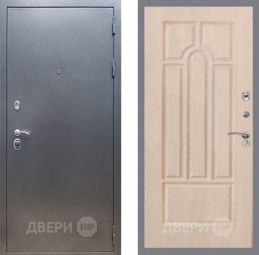 Входная металлическая Дверь Рекс (REX) 11 FL-58 Беленый дуб в Дубне