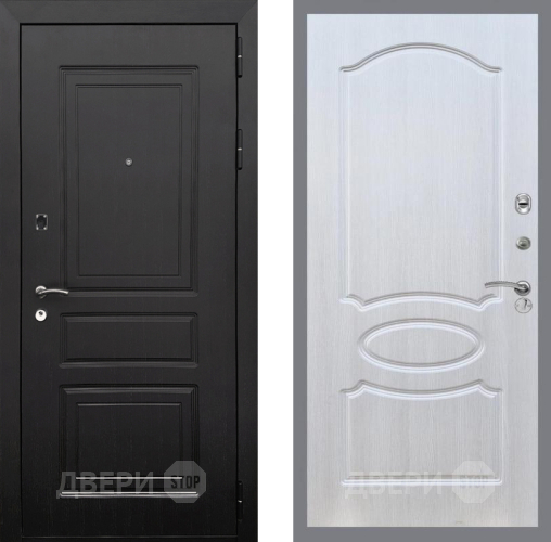 Входная металлическая Дверь Рекс (REX) 6 Венге FL-128 Лиственница беж в Дубне