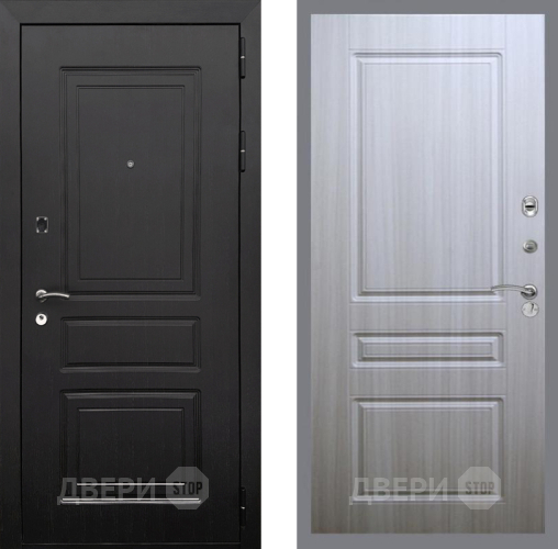 Входная металлическая Дверь Рекс (REX) 6 Венге FL-243 Сандал белый в Дубне