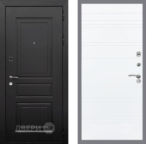 Дверь Рекс (REX) 6 Венге Line Силк Сноу в Дубне