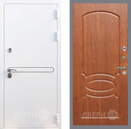 Входная металлическая Дверь Рекс (REX) 27 FL-128 Морёная берёза в Дубне