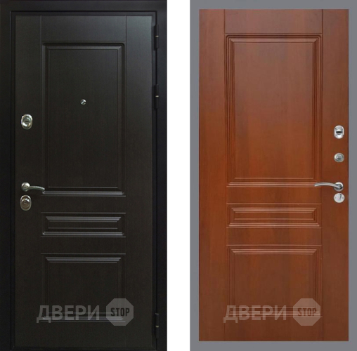 Входная металлическая Дверь Рекс (REX) Премиум-Н FL-243 Итальянский орех в Дубне