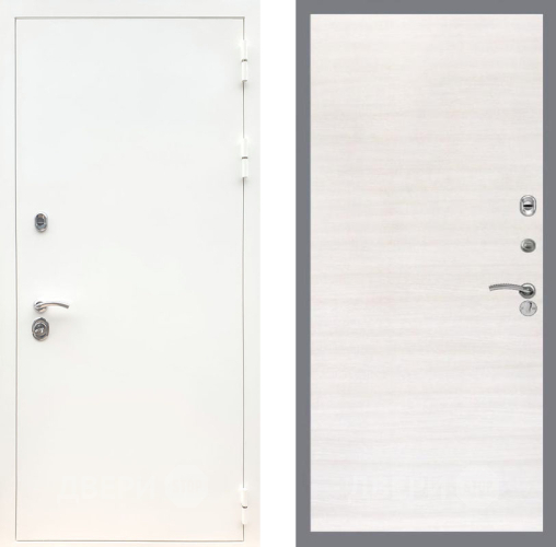 Дверь Рекс (REX) 5 Белая Шагрень GL Акация в Дубне