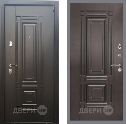 Входная металлическая Дверь Рекс (REX) 9 FL-2 Венге в Дубне