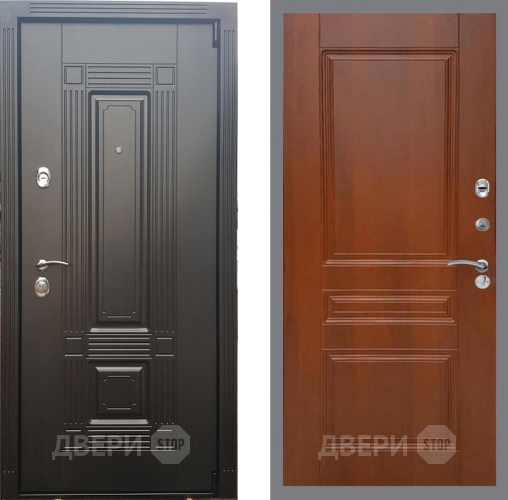 Входная металлическая Дверь Рекс (REX) 9 FL-243 Итальянский орех в Дубне