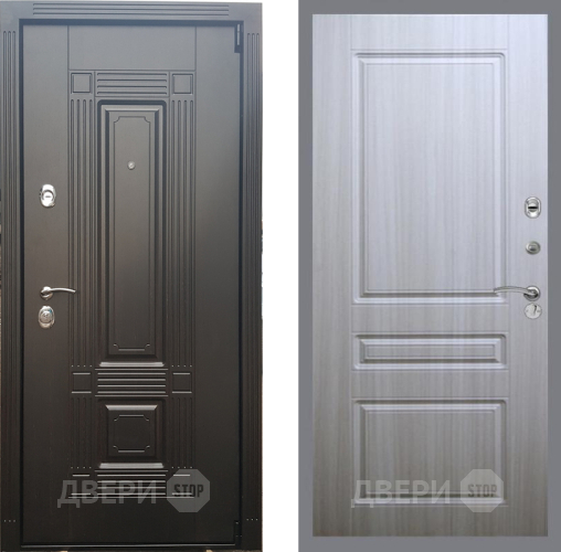 Входная металлическая Дверь Рекс (REX) 9 FL-243 Сандал белый в Дубне